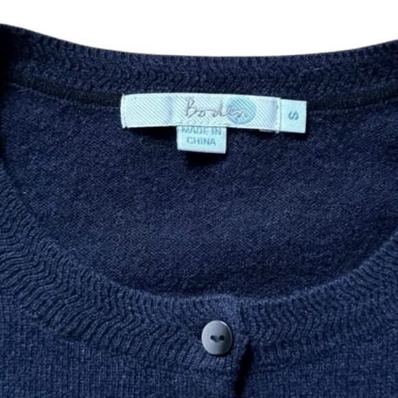Boden Navy Blue Cashmere Sweater | Size S - Picture 5 of 8